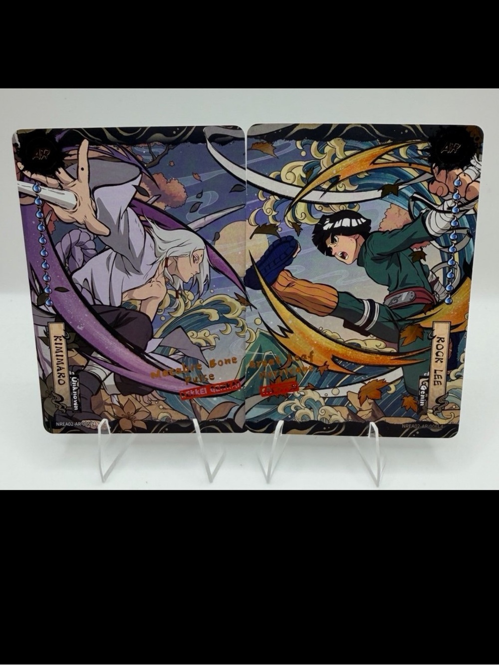 Kayou Naruto Earth Scroll 2 Kimimaro VS Rock Lee
English AR Connecting Cards